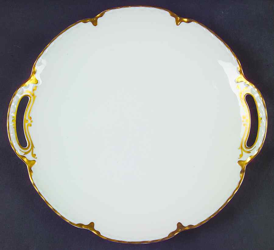 Schleiger 15 Handled Cake Plate by Haviland-1