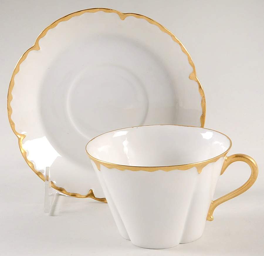Schleiger 15 Oversized Cup & Saucer Set by Haviland-1