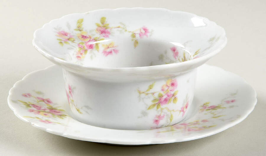 Schleiger 150 Ramekin & Saucer Set by Haviland-1