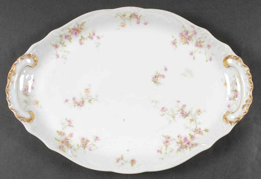 Schleiger 150 14" Oval Serving Platter by Haviland-1