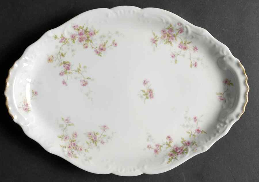 Schleiger 150 11" Oval Serving Platter by Haviland-1