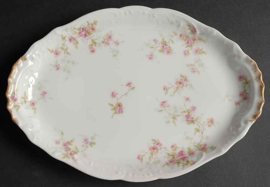 Schleiger 150 10" Oval Serving Platter by Haviland-1