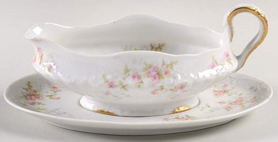 Schleiger 150 Gravy Boat & Underplate by Haviland-1