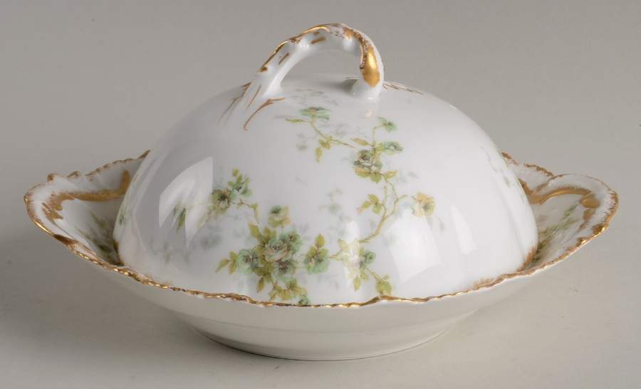 Schleiger 150b Round Covered Butter by Haviland-1