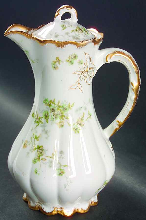Schleiger 150b Chocolate Pot & Lid by Haviland-1