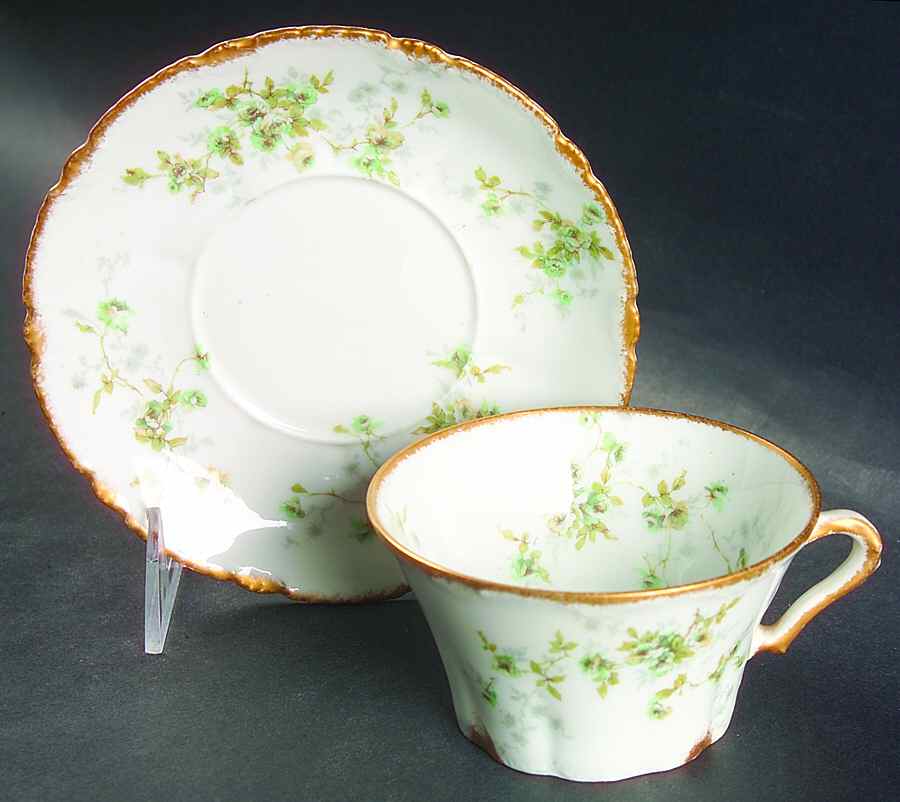 Schleiger 150b Oversized Cup & Saucer Set by Haviland-1