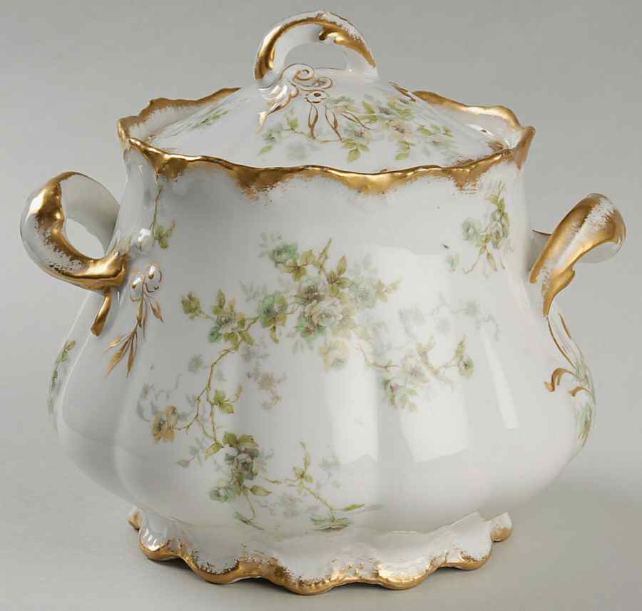Schleiger 150b Sugar Bowl & Lid by Haviland-1