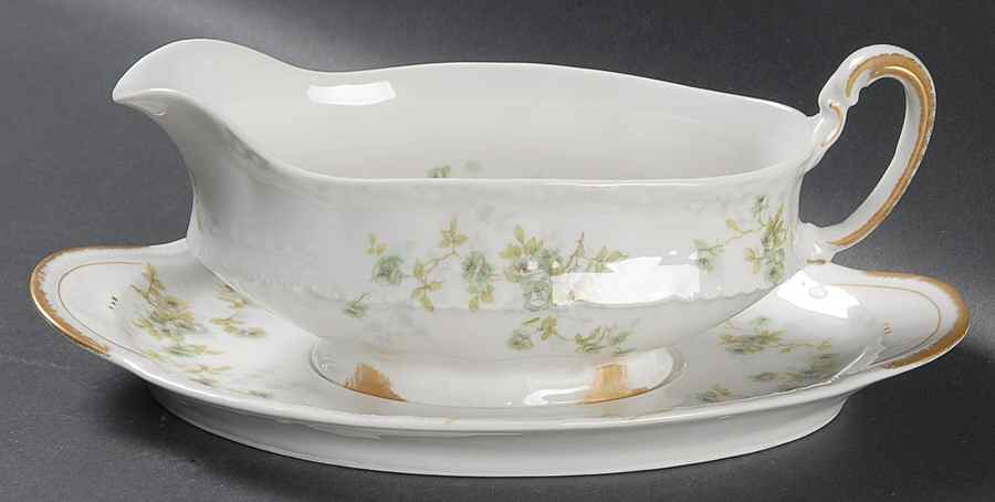 Schleiger 150EZ Gravy Boat & Underplate by Haviland-1