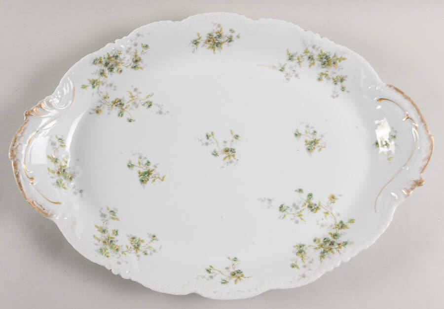 Schleiger 150v 16" Oval Serving Platter by Haviland-1