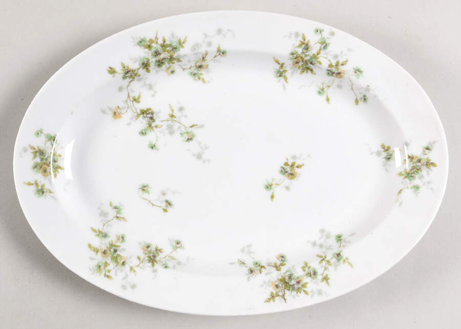 Schleiger 150W 11" Oval Serving Platter by Haviland-1