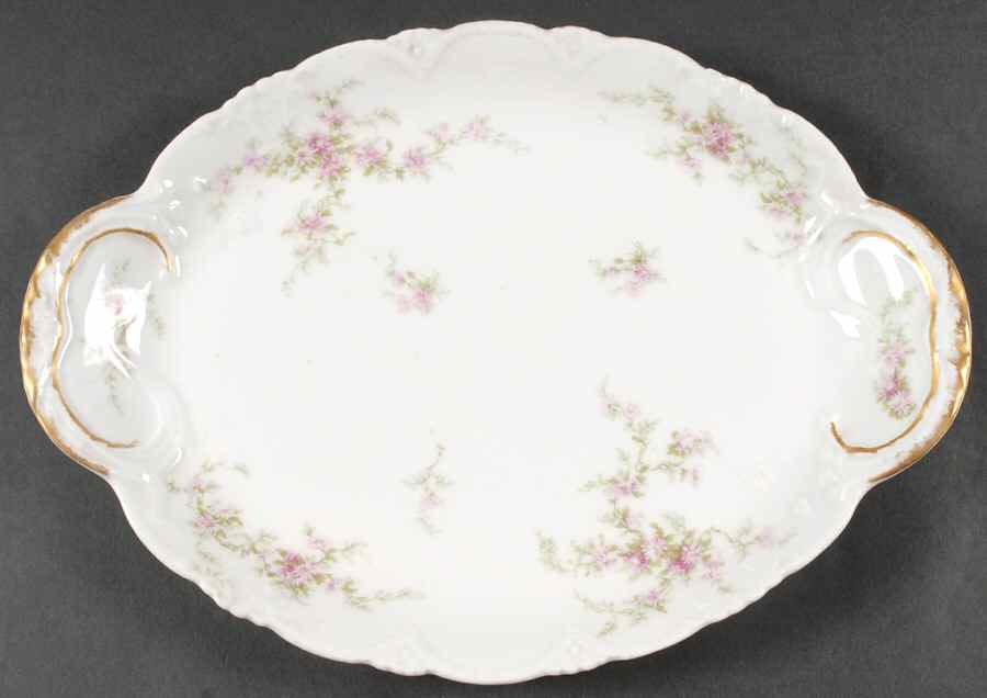 Schleiger 151 14" Oval Serving Platter by Haviland-1