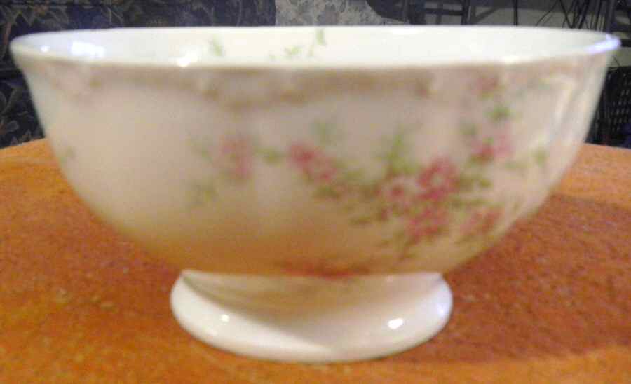 Schleiger 151 Cranberry Bowl by Haviland-1