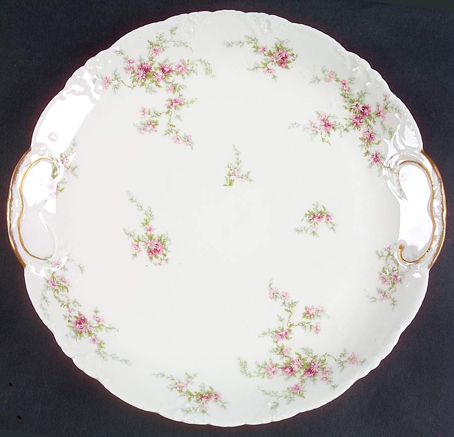 Schleiger 151 13" Chop Plate (Round Platter) by Haviland-1