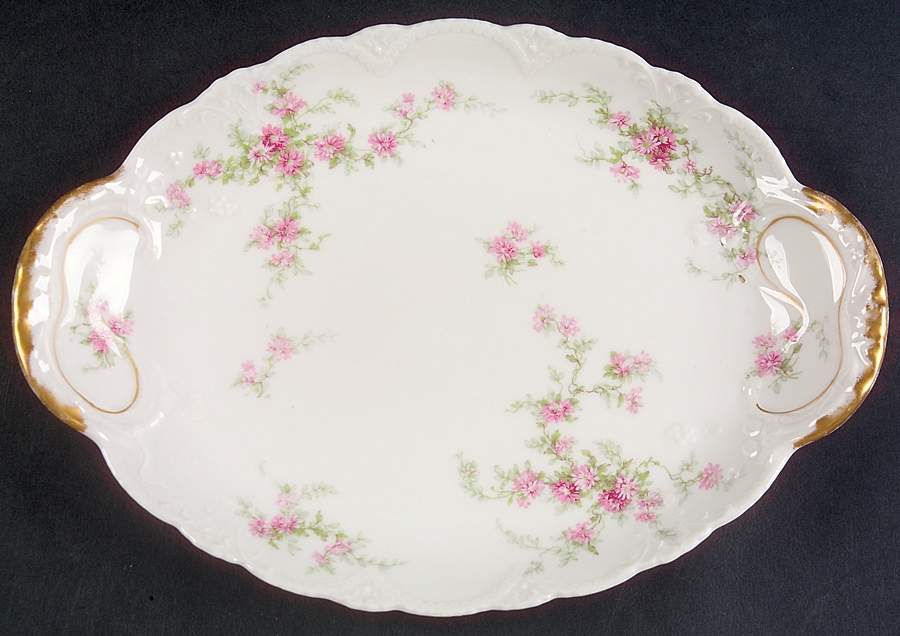 Schleiger 151 11" Oval Serving Platter by Haviland-1
