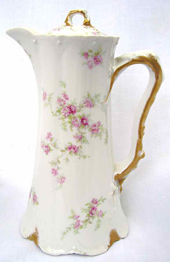 Schleiger 151b Chocolate Pot & Lid by Haviland-1