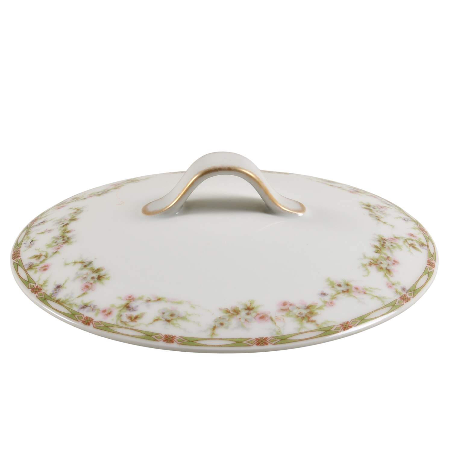 Schleiger 152 Lid for Round Vegetable by Haviland-1