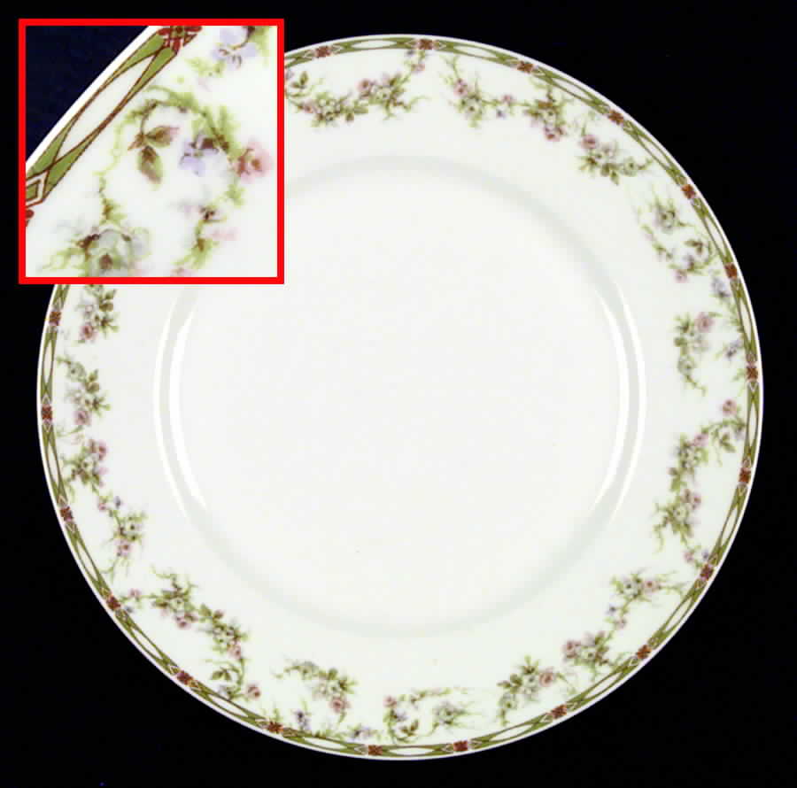 Schleiger 152 Dinner Plate by Haviland-1
