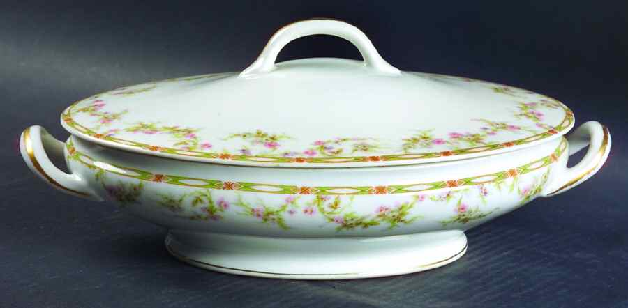 Schleiger 152 Oval Covered Vegetable by Haviland-1
