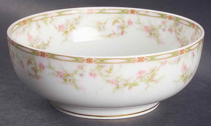 Schleiger 152 Cranberry Bowl by Haviland-1