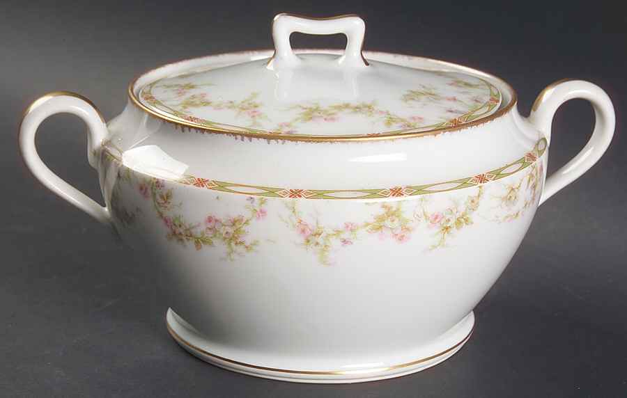 Schleiger 152 Small Round Covered Vegetable by Haviland-1