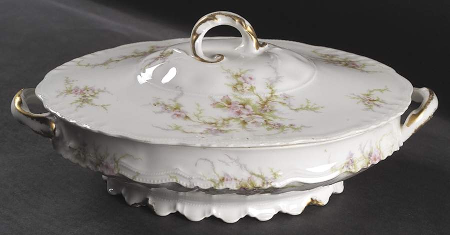 Schleiger 154 Oval Covered Vegetable by Haviland-1
