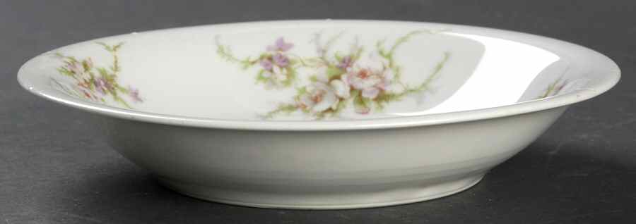Schleiger 154a (White Background) Fruit/Dessert (Sauce) Bowl by Haviland-1