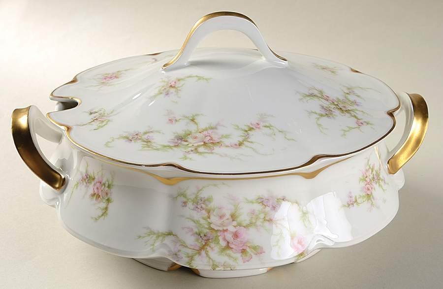 Schleiger 154B Tureen &  Lid by Haviland-1