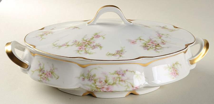 Schleiger 154B Oval Covered Vegetable by Haviland-1