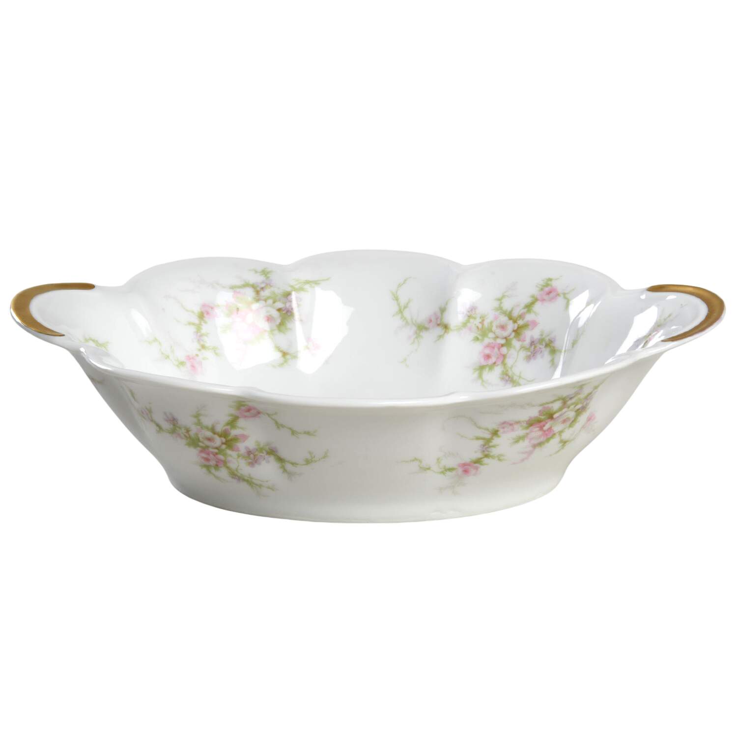 Schleiger 154D 10" Oval Vegetable Bowl by Haviland-1