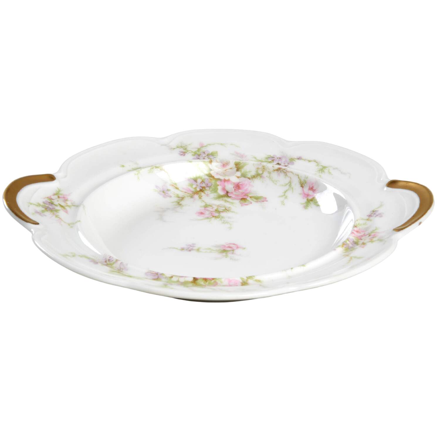 Schleiger 154D Round Butter No Lid by Haviland-1
