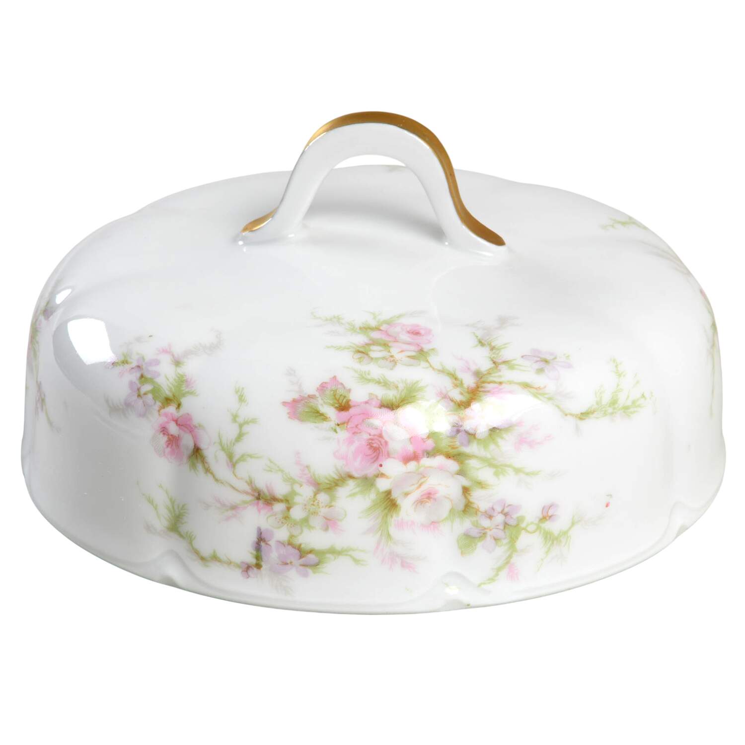 Schleiger 154D Lid for Round Butter by Haviland-1
