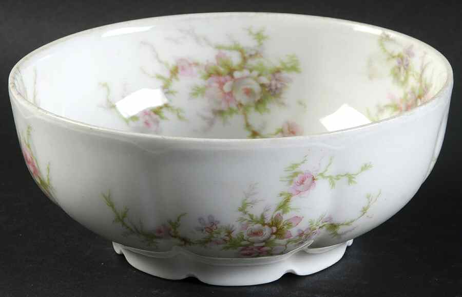 Schleiger 154D Cranberry Bowl by Haviland-1