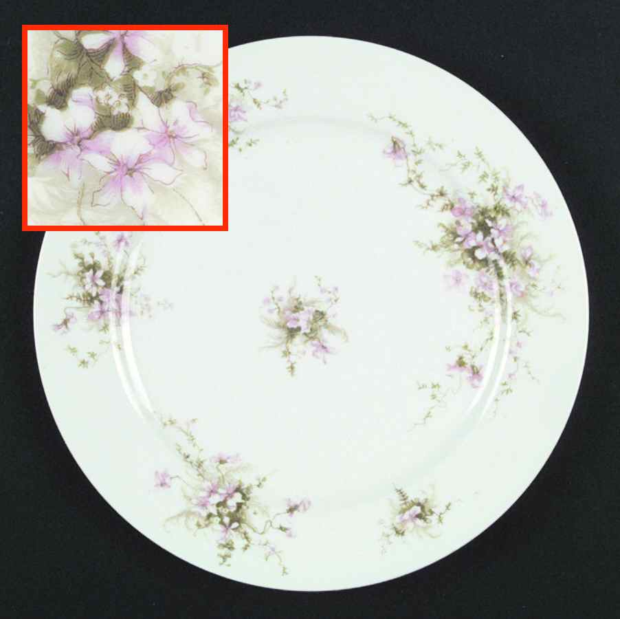 Schleiger 157 Dinner Plate by Haviland-1