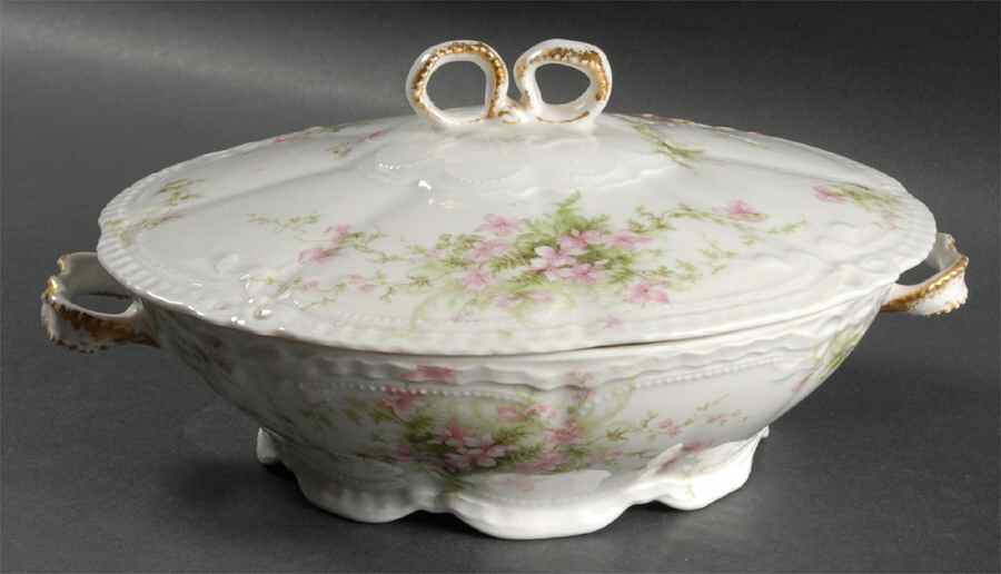 Schleiger 157c Round Covered Vegetable by Haviland-1