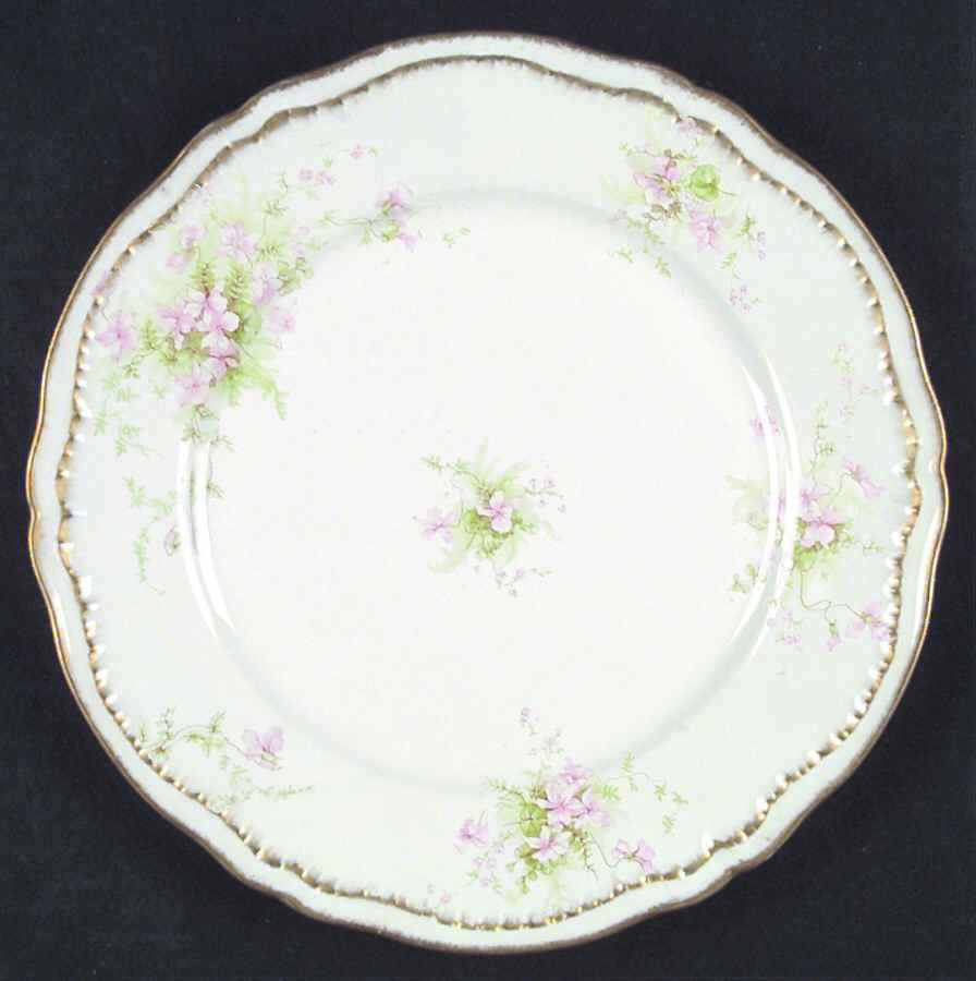 Schleiger 157d Dinner Plate by Haviland-1