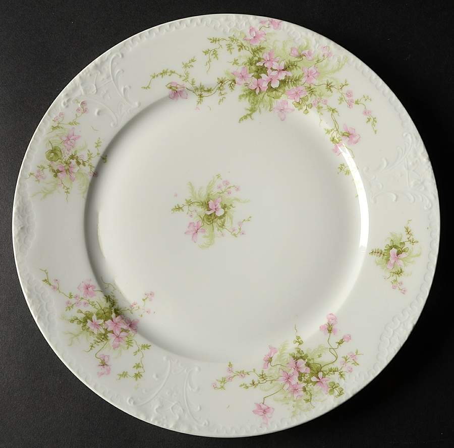 Schleiger 157e Dinner Plate by Haviland-1