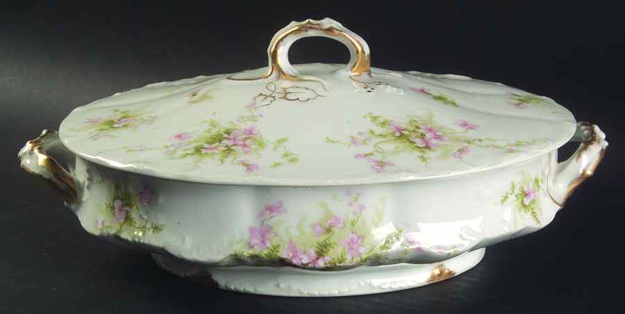 Schleiger 157e Round Covered Vegetable by Haviland-1
