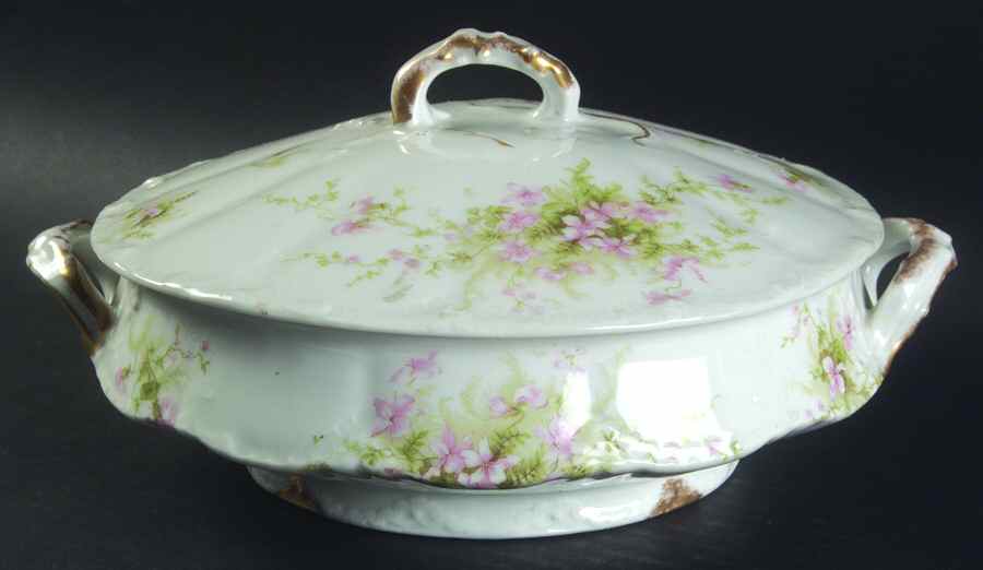 Schleiger 157e Oval Covered Vegetable by Haviland-1