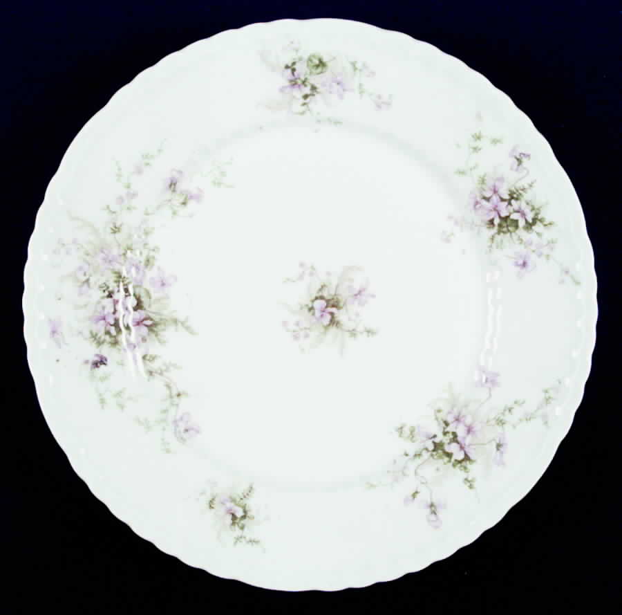 Schleiger 157h Dinner Plate by Haviland-1