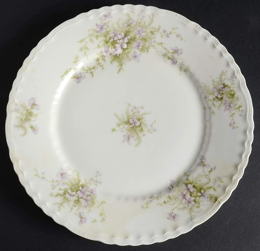 Schleiger 157h Luncheon Plate by Haviland-1