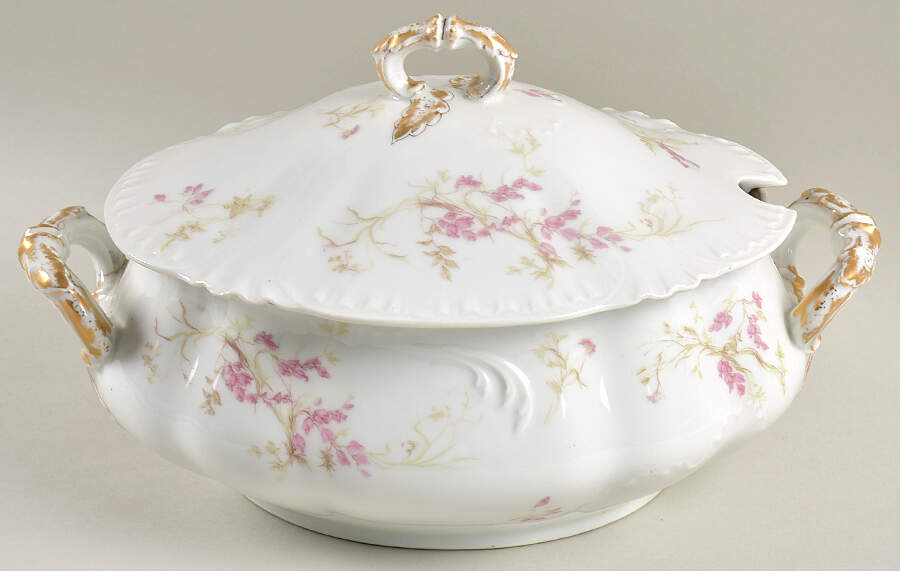Schleiger 159A Tureen &  Lid by Haviland-1