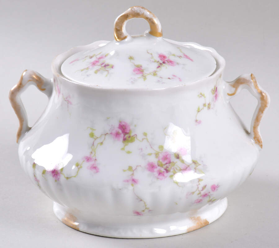 Schleiger 159A Sugar Bowl & Lid by Haviland-1