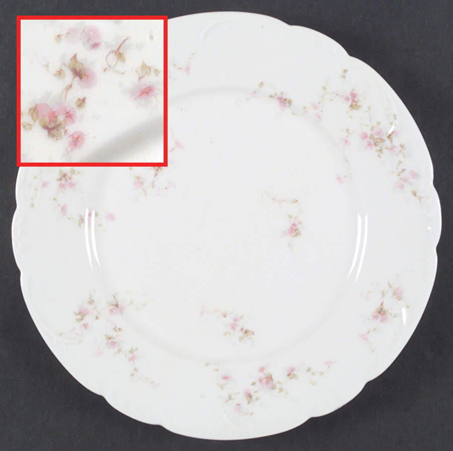 Schleiger 159A Dinner Plate by Haviland-1