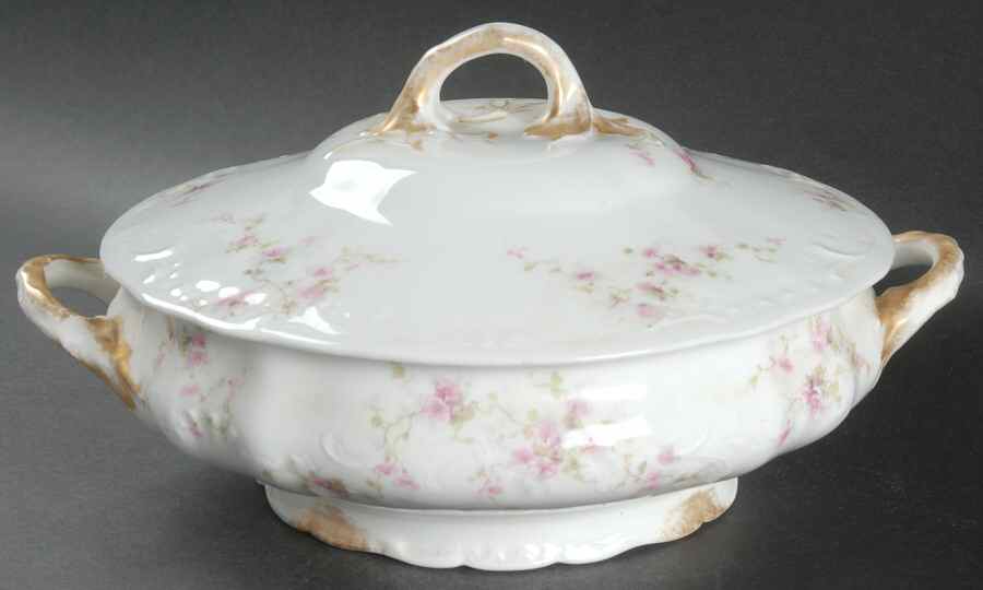 Schleiger 159A Round Covered Vegetable by Haviland-1