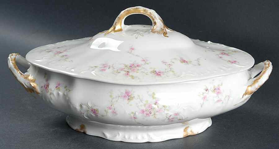Schleiger 159A Oval Covered Vegetable by Haviland-1