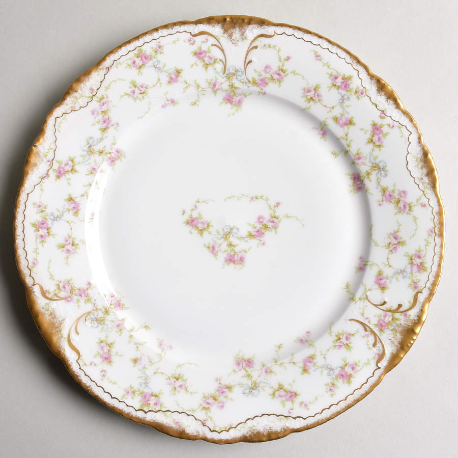 Schleiger 161 Dinner Plate by Haviland-1
