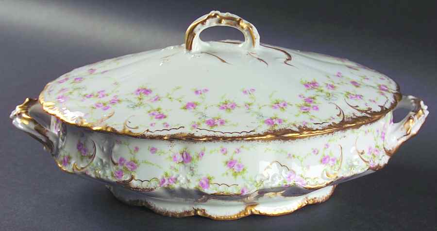 Schleiger 161 Oval Covered Vegetable by Haviland-1