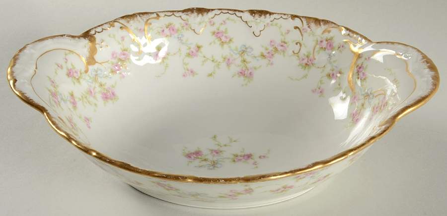 Schleiger 161 10" Oval Vegetable Bowl by Haviland-1