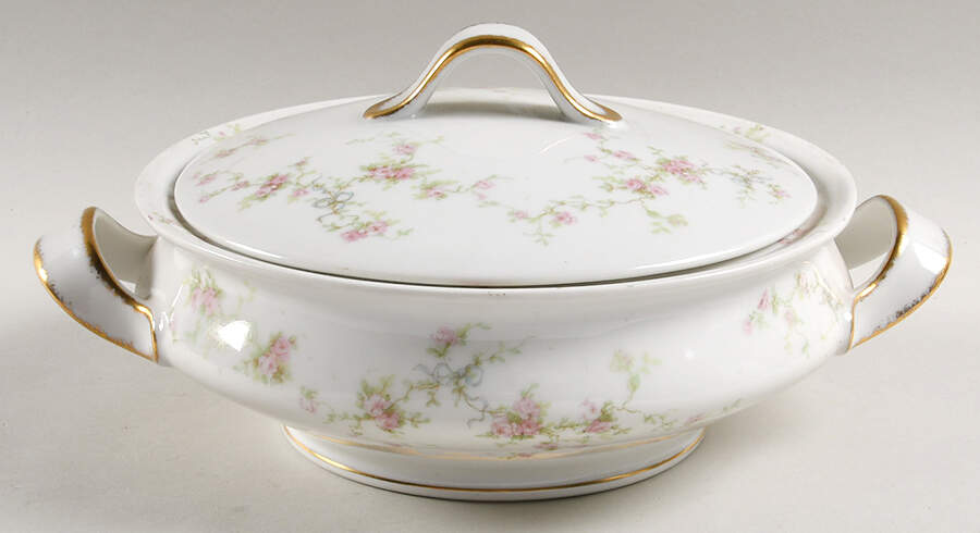 Schleiger 161B Round Covered Vegetable by Haviland-1