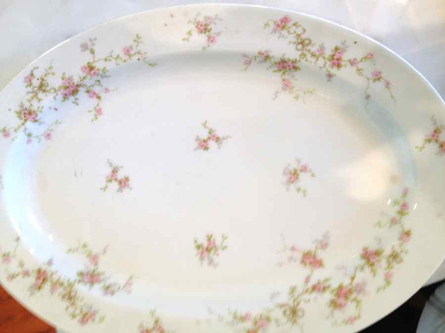 Schleiger 161c 11" Oval Serving Platter by Haviland-1